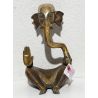 Ganesh stylisé en bronze - H:20cm 
