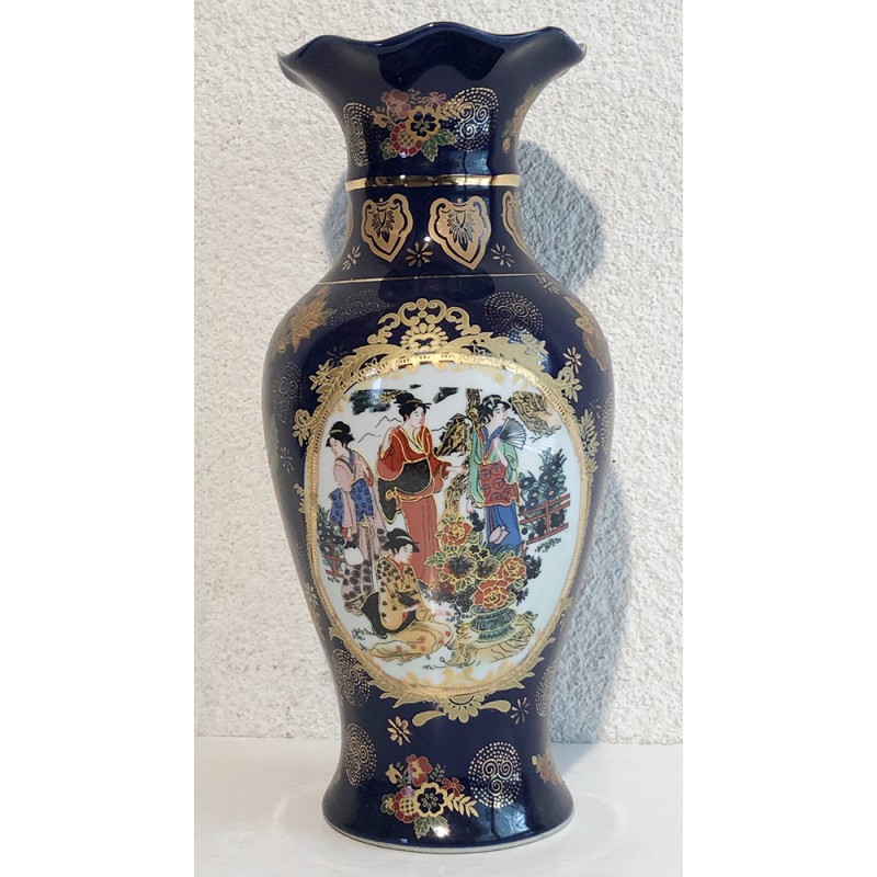 Vase bleu de Chine 