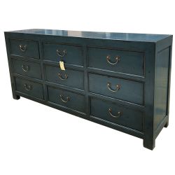 Chinese sideboard 9 drawers