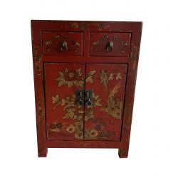 Möbel chinesisch rot gemalte blumen und vögel