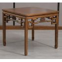 Table-chinese elm with 4 chairs