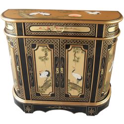 Buffet chinese lacquered inlaid
