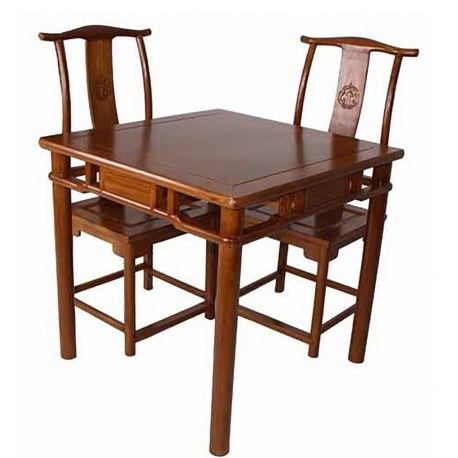 Table chinese dining room with variations of hues