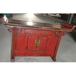 Buffet chinois queues d'oiseau ancien