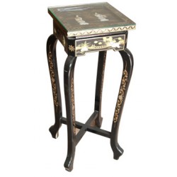 Console chinoise laquée 79cm