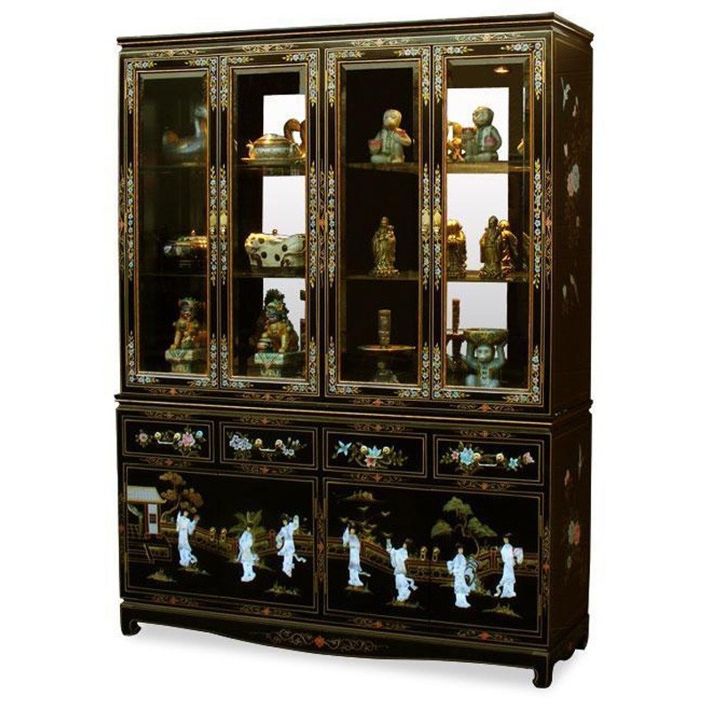 Vitrine meuble chinois