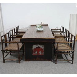 Table de salle à manger et 6 fauteuils