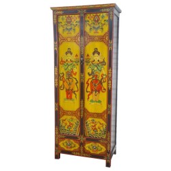 Armoire tibétaine de l'école Sakya