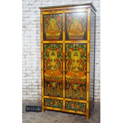 Armoire tibétaine de la rue sacrée Barkthor