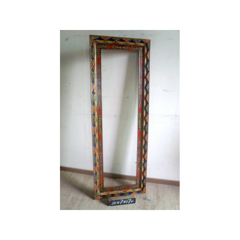 Miroir tibétain Hauteur 170 cm Miroir tibétain Hauteur 170 cm