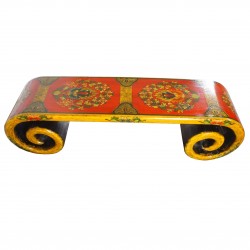 Table à rouleau tibétaine de Koumboum