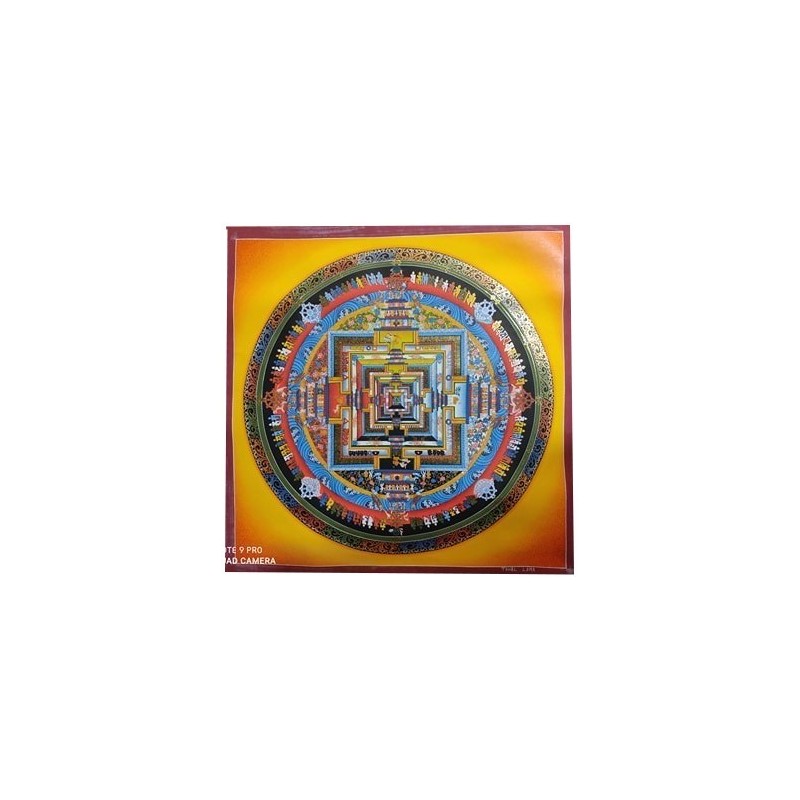 Tankga Kalchakra tibétain Tankga Kalchakra tibétain