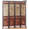 Paravent chinois oiseaux grue