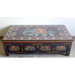 Table tibetan 8 drawers