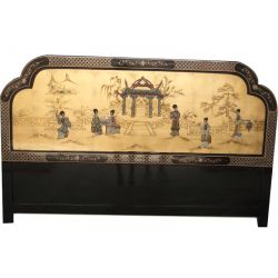 The head of the bed chinese lacquered