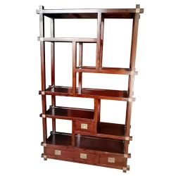 Chinese unstructured elm shelf