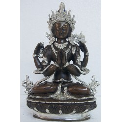 Buddha Statue bronze painted INWARD MAY 2017