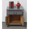 Chevet chinois gris