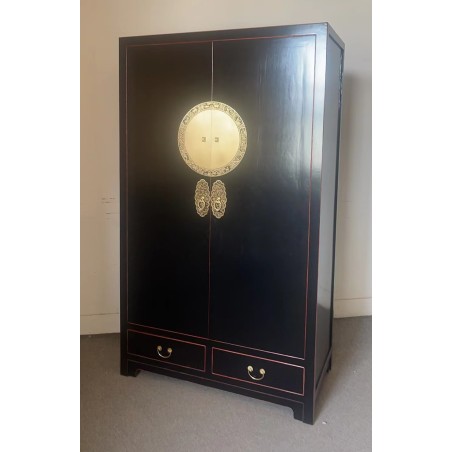 Armoire de mariage noire 