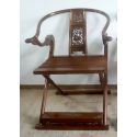 Fauteuil chinois empereur pliable