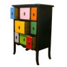 Commode chinoise 9 couleurs et 9 tiroirs
