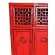 Armoire chinoise rouge 