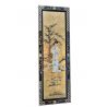 Table lacquered geisha-in-picture mother-of-pearl
