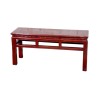 Banc rouge sang de boeuf 104cm