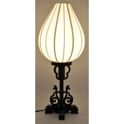 Lampe vietnamienne bois