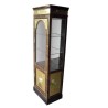 Vitrine chinoise laque mordorée