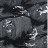 Yukata japonais noir Koi long