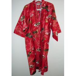 Happy kimono japonais rouge