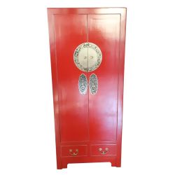 Armoire de mariage rouge à fabriquer sur mesure