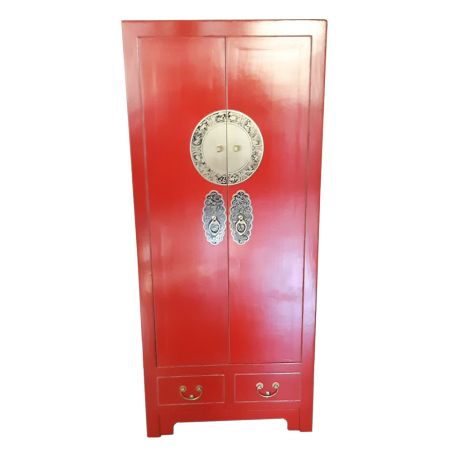 Armoire de mariage rouge à fabriquer sur mesure