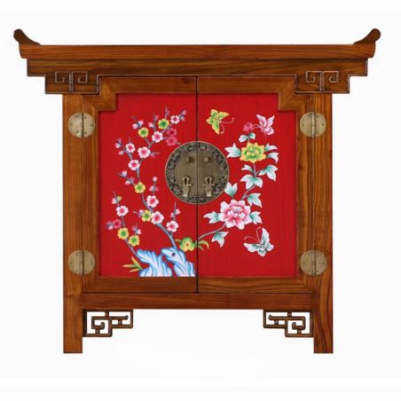 Meuble d'entrée chinois peint