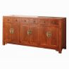 Buffet chinois en orme naturel
