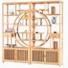 Etagère chinoise avec portes sculptées