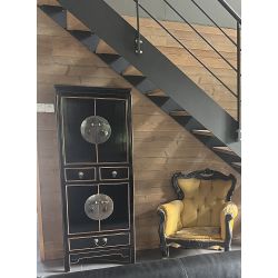 Armoire chinoise lady noire