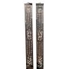 Set de deux panneaux chinois antiques