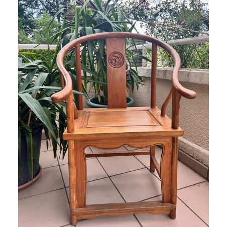 Fauteuil forme fer à cheval