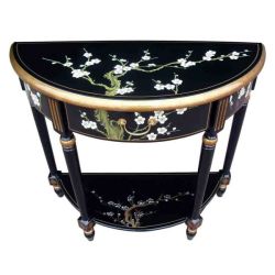 Console chinoise demi-lune