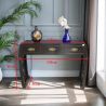 Console chinoise noirepieds ajourés