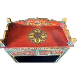 Buffet tibétain du monastère de Rongpu