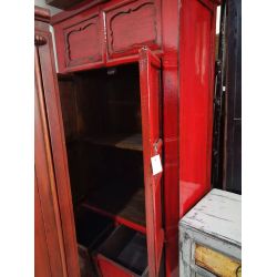 Armoire chinoise rouge antique - Arrivage Novembre 2025