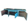 Buffet chinois bleu des dragons de la cité interdite