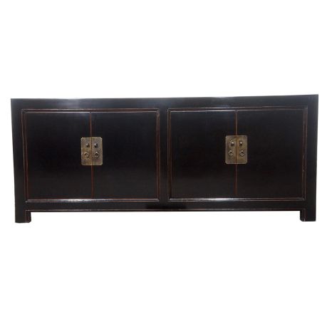 Buffet chinois noir de 2 mètres