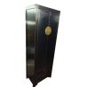 Armoire chinoise noire patinée à l'ancienne