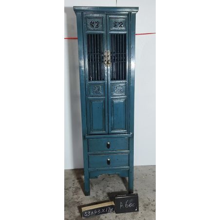 Armoire chinoise ancienne portes sculptées - Livrable février 2026