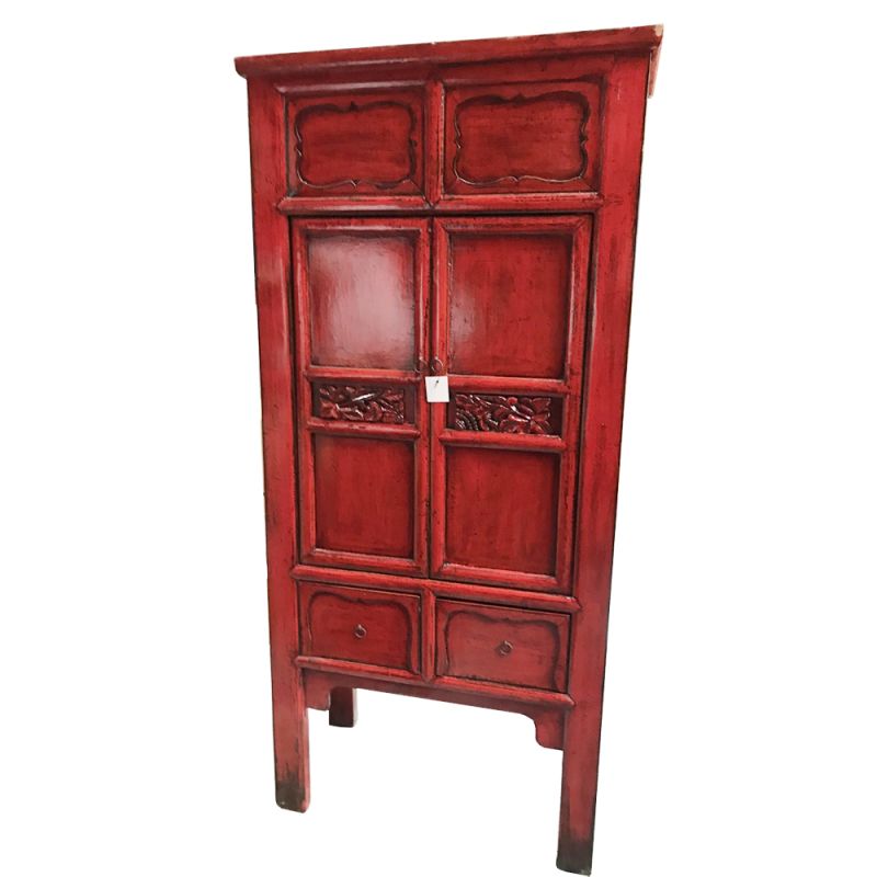 Armoire chinoise rouge antique - Arrivage Novembre 2025