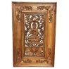 Tableau en bois sculpté de Kuan Yin